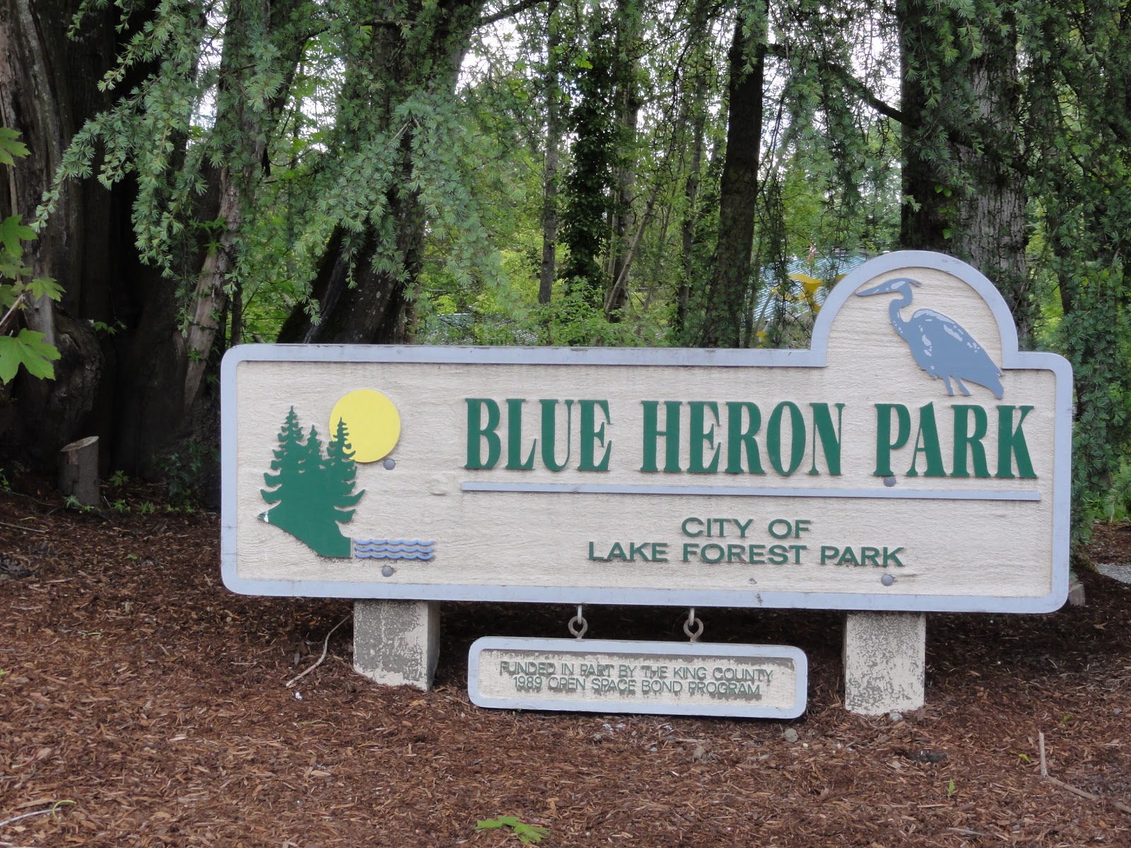 Shoreline Area News Exploring our parks Blue Heron Park in Lake
