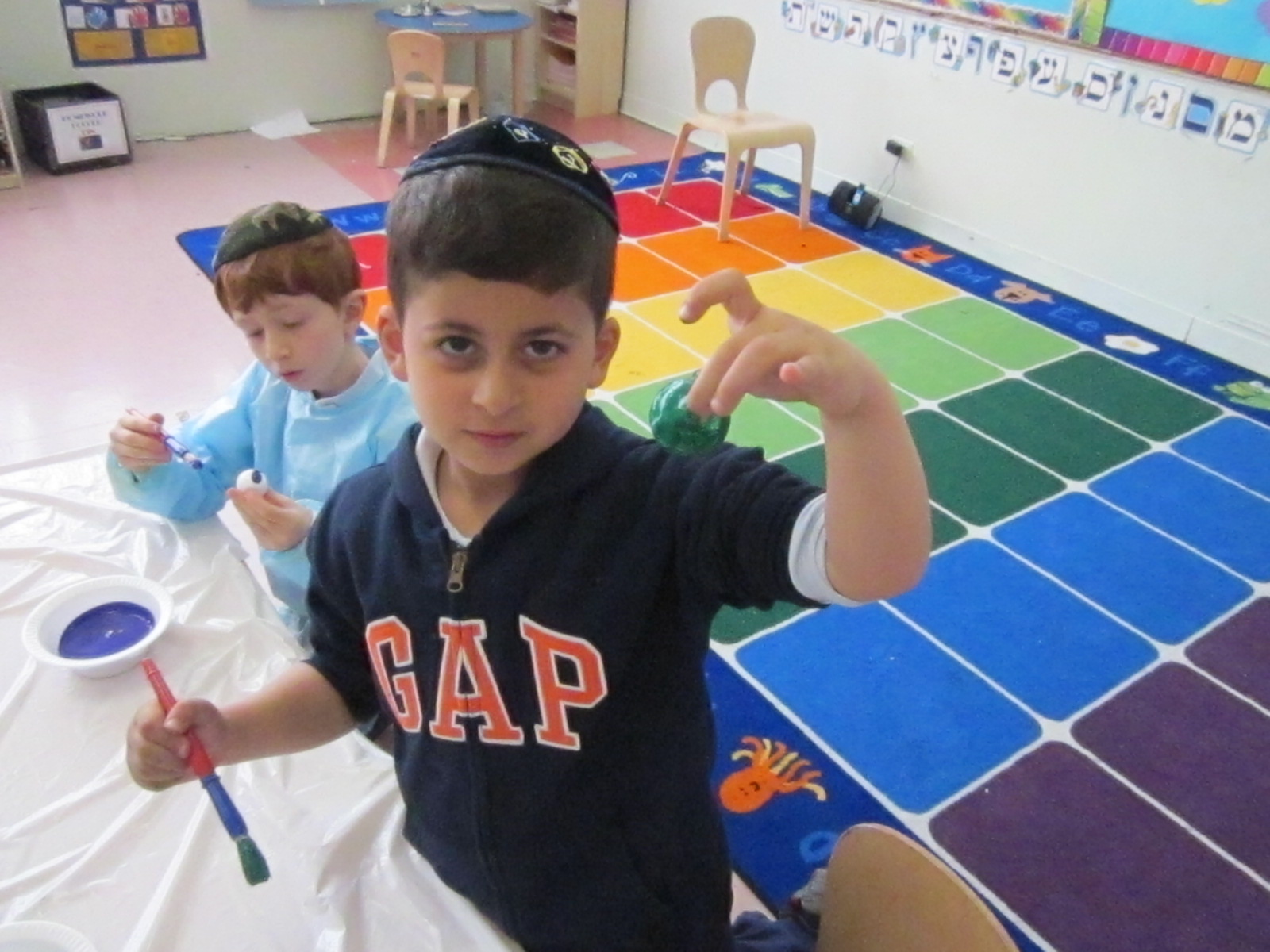 Kindergarten Friends' Blog: Kindergarten Made a Solar System!