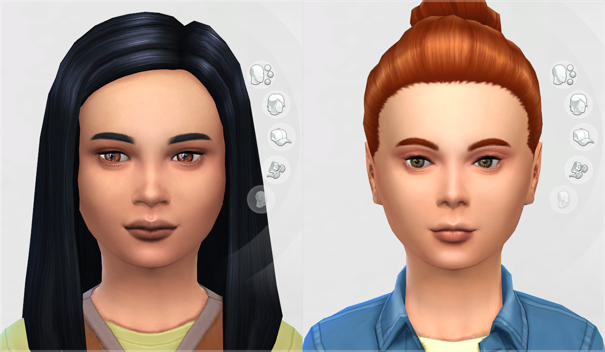 My Sims 4 Blog Default Replacement Child Skin By.