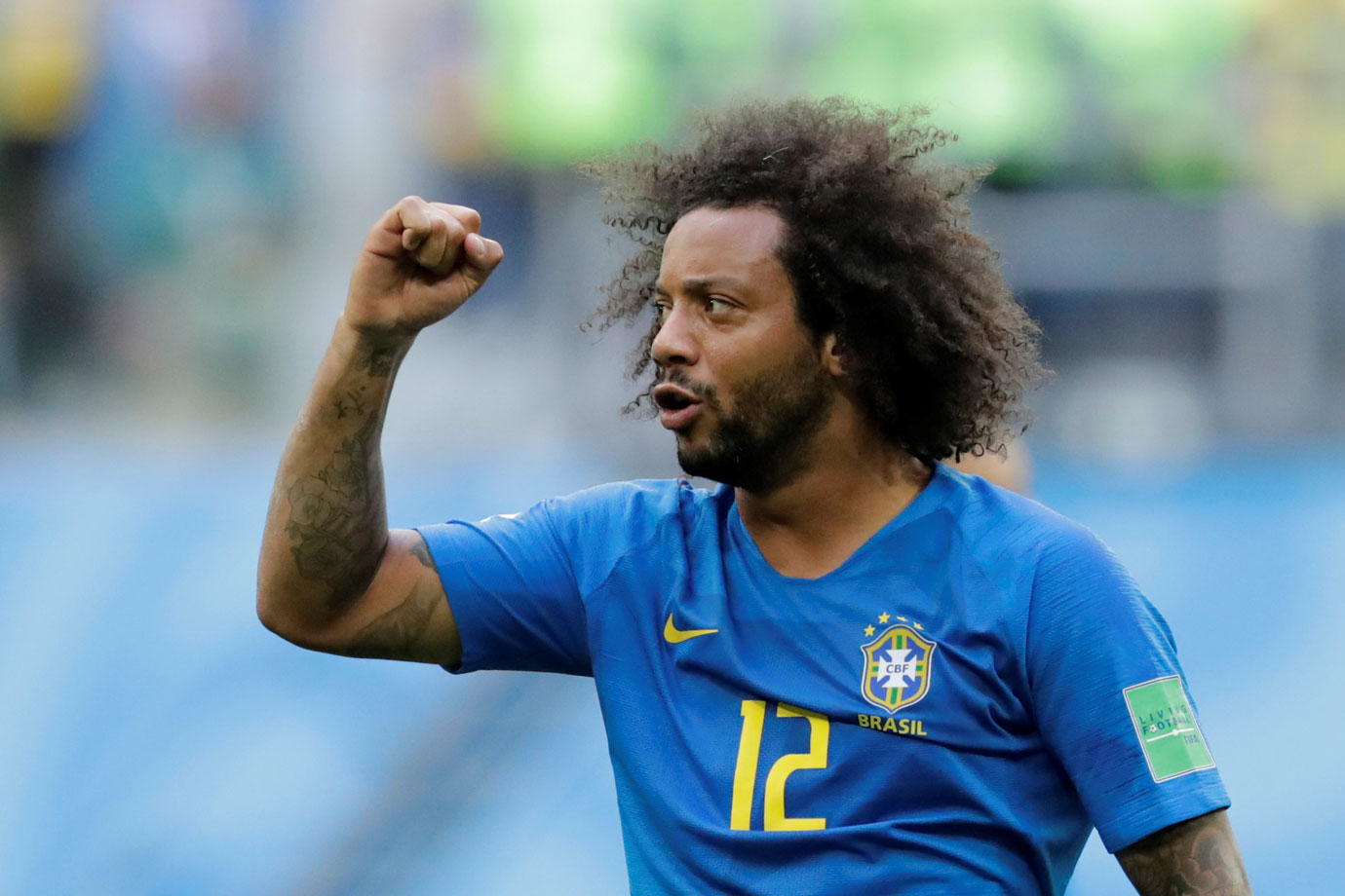 Marcelo treina e deve retornar à seleção contra a Bélgica