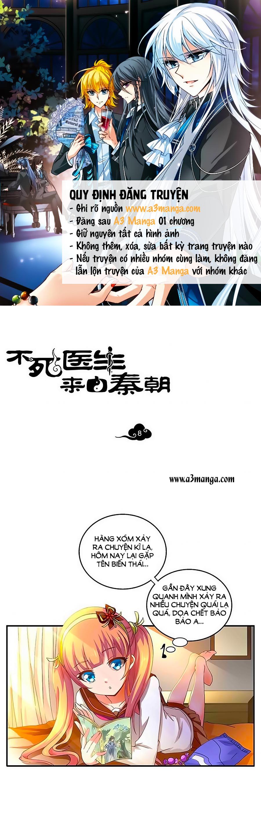 Bất Tử Y Sinh Tới Từ Tần Triều Chap 8 - Next Chap 9