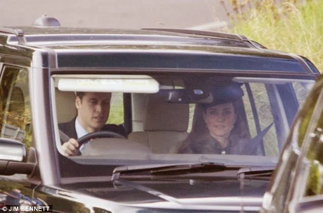 ince William and Catherine,Duchess of Cambridge attended Sunday Service at Crathie Church in Balmoral