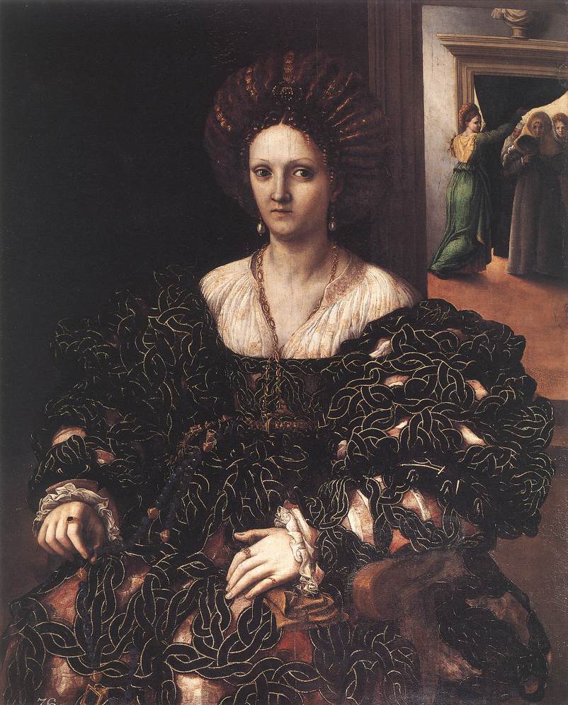 giulio romano woman portrait