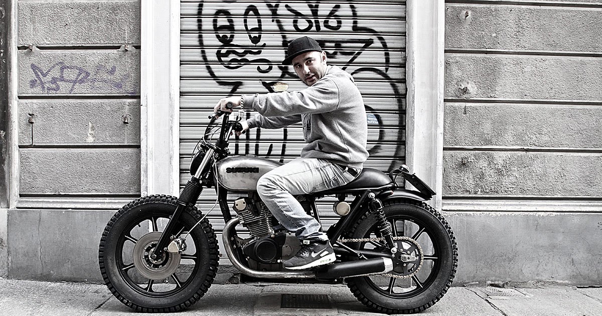 suzuki gs 400 scrambler