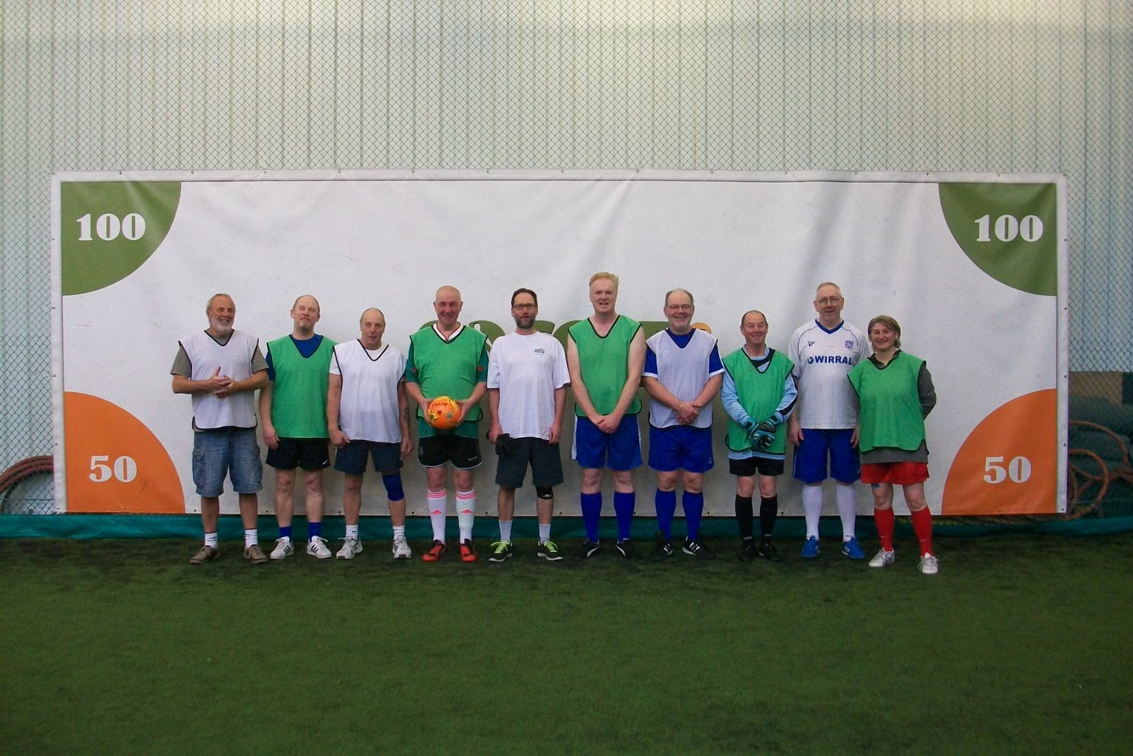 Soccerdome Wirral Walking Football Club WIRRAL'S PREMIER WALKING