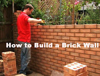 Brick Garden Wall Construction