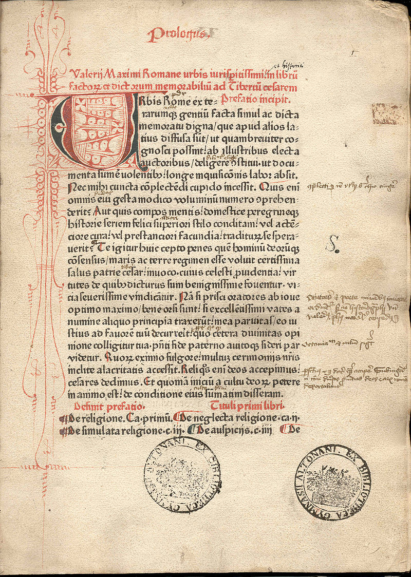 arh346 history of graphic design (and more) Incunabula (the different
