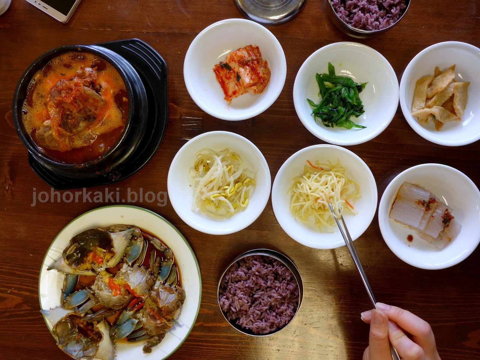 Jung Soo Nae Korean Restaurant North York Toronto Johor Kaki Travels For Food