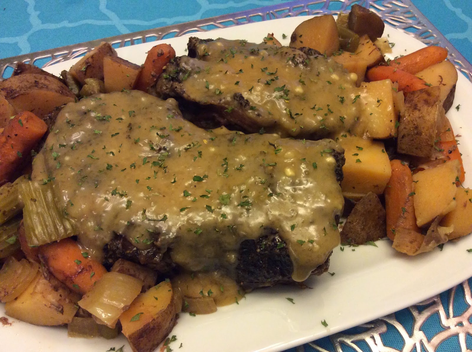 All Things Libby Pot Roast and Beef Gravy in a Slow Cooker