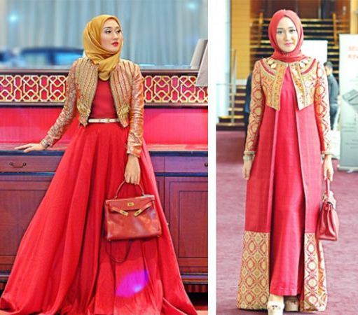 15 Model Baju  Gamis  Muslimah Modern 