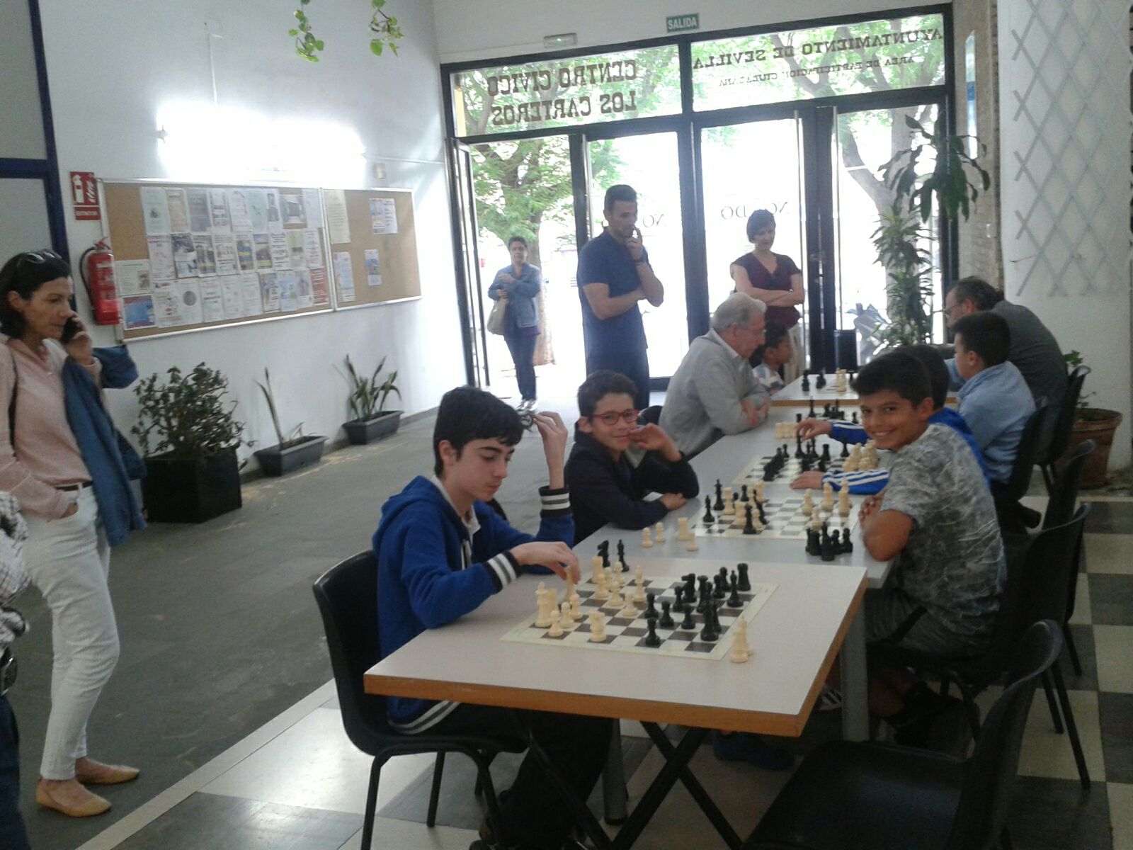Club de Ajedrez Los Carteros Clausura de la Escuela y el Taller de