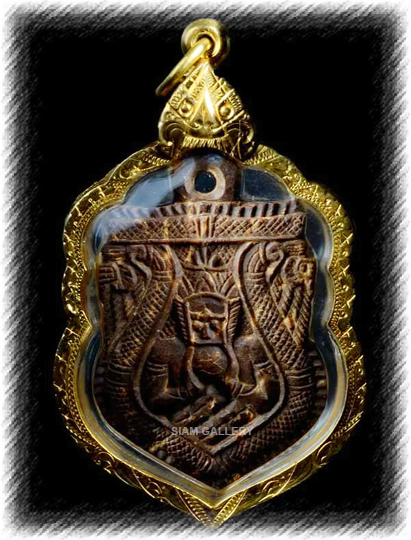 Siam Gallery Magic Amulets & Charms Powerful Magic Amulet Of Phra Rahu (Heavenly Dog) One Eye