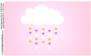 Blesing Rain for Girls Free Printable Candy Bar Labels.