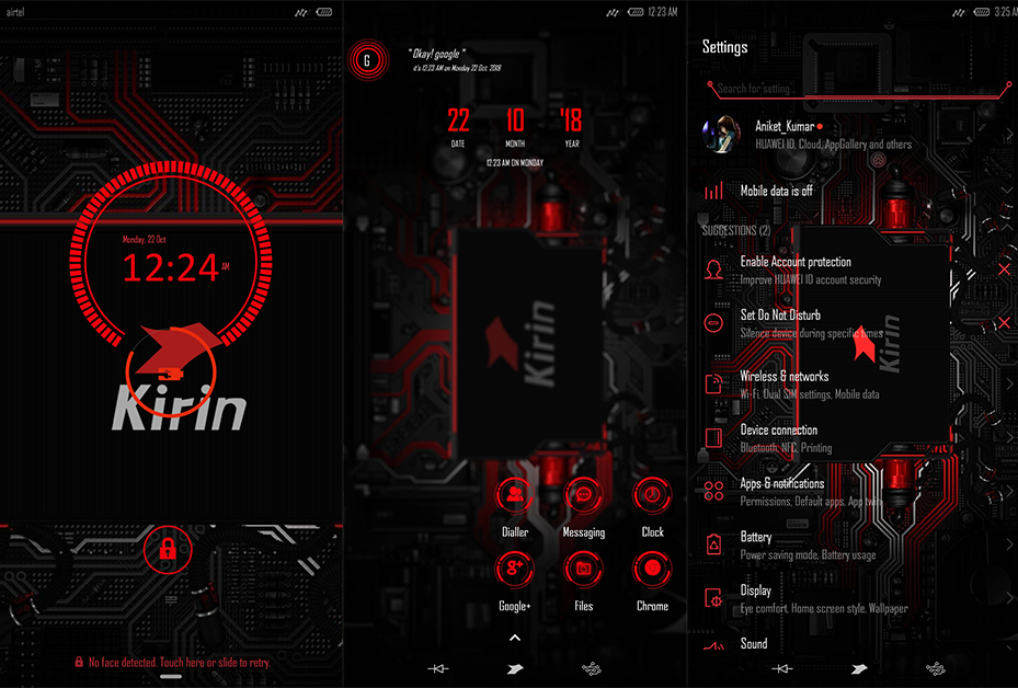 circuit theme for emui 4 5 8 the circuit theme