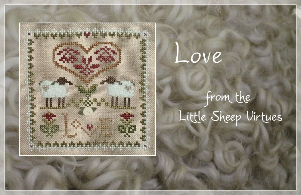Stitches by Carin Love Little Sheep Virtues