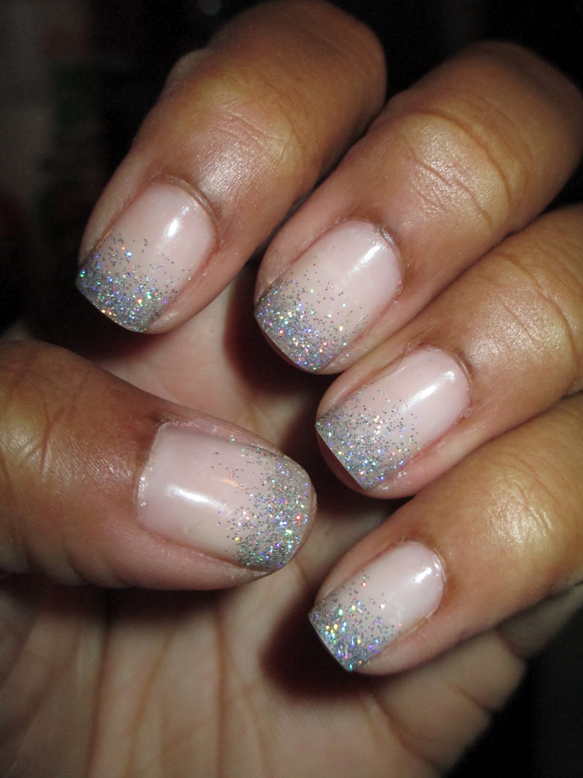 Best 25 Silver Glitter Tips Nails Home, Family, Style and Art Ideas