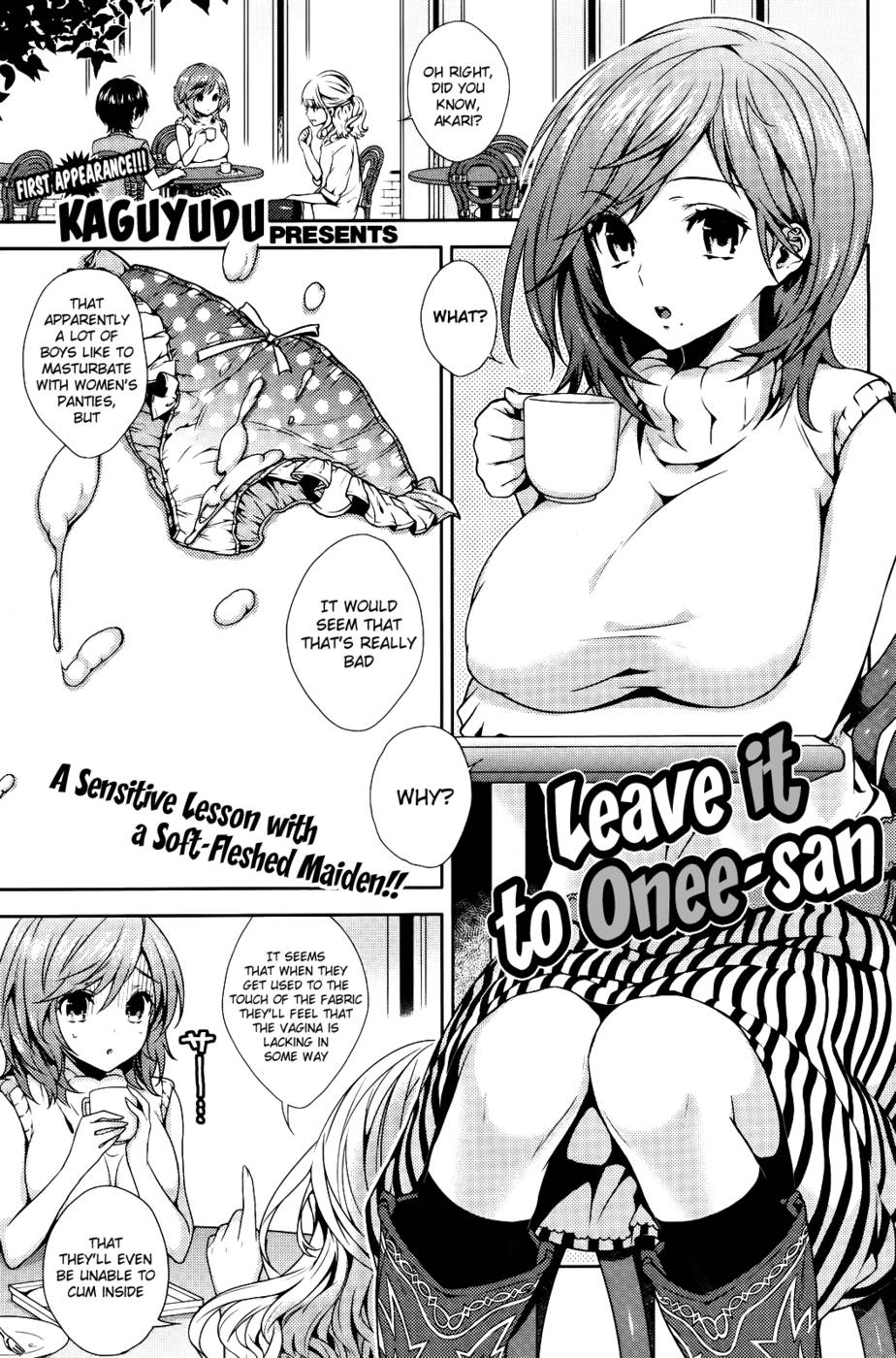 Hentai Manga Comic-Leave it to Onee-san-Read-1