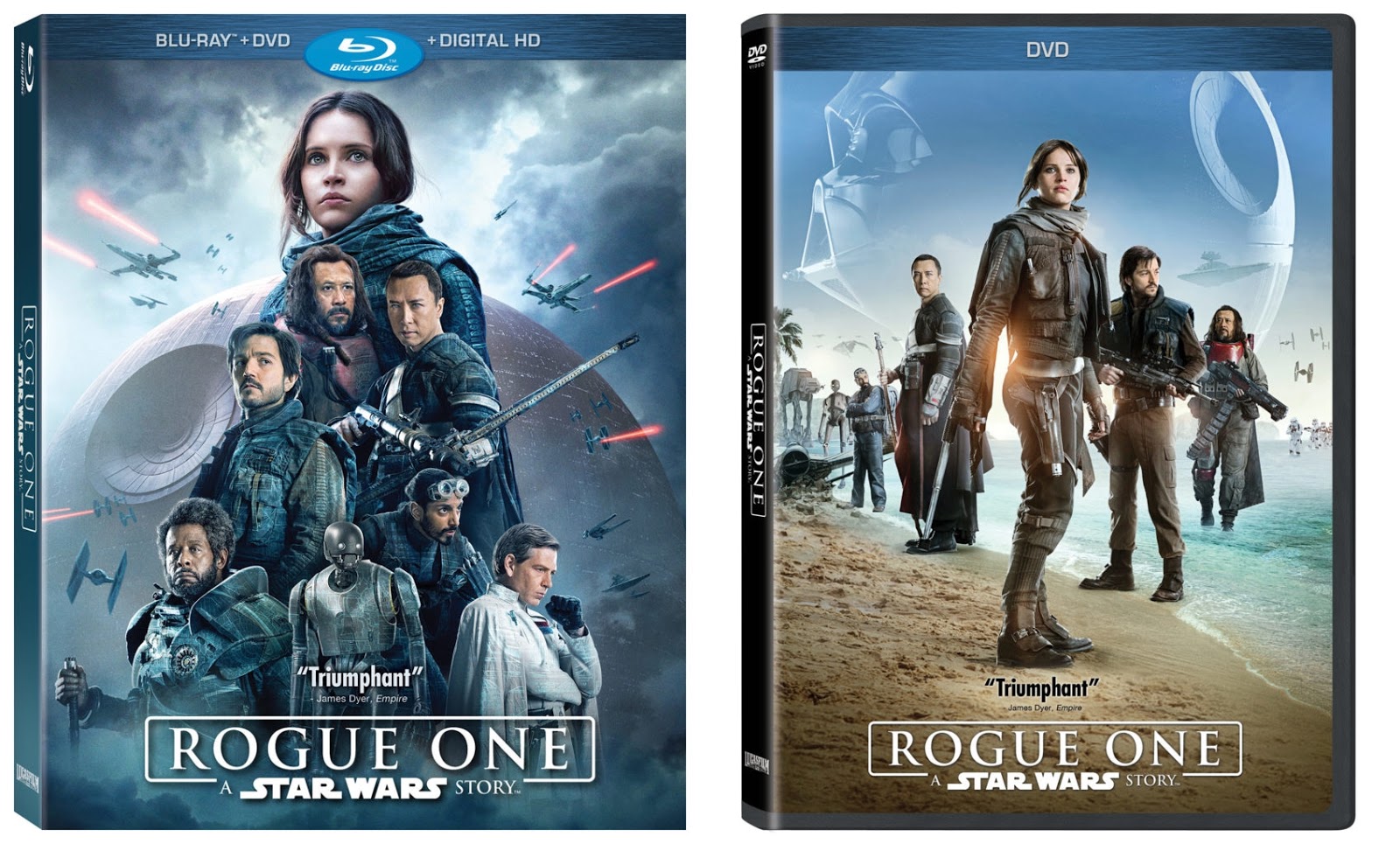 BREAKING: 'Rogue One' To Be Released On Digital HD March 24th, Blu-Ray ...