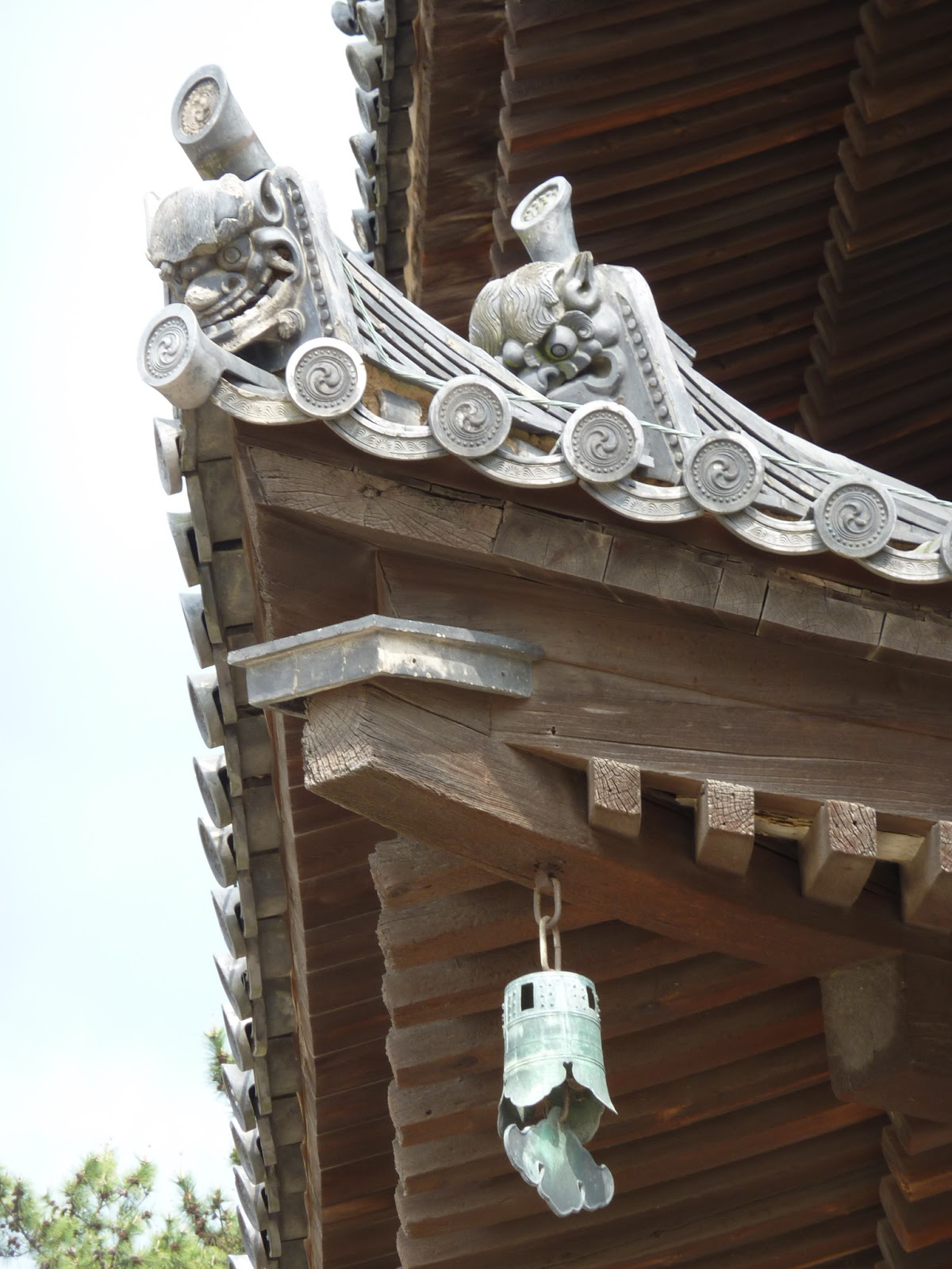 The Hazel Files: Kawara: Japanese Roof Tiles