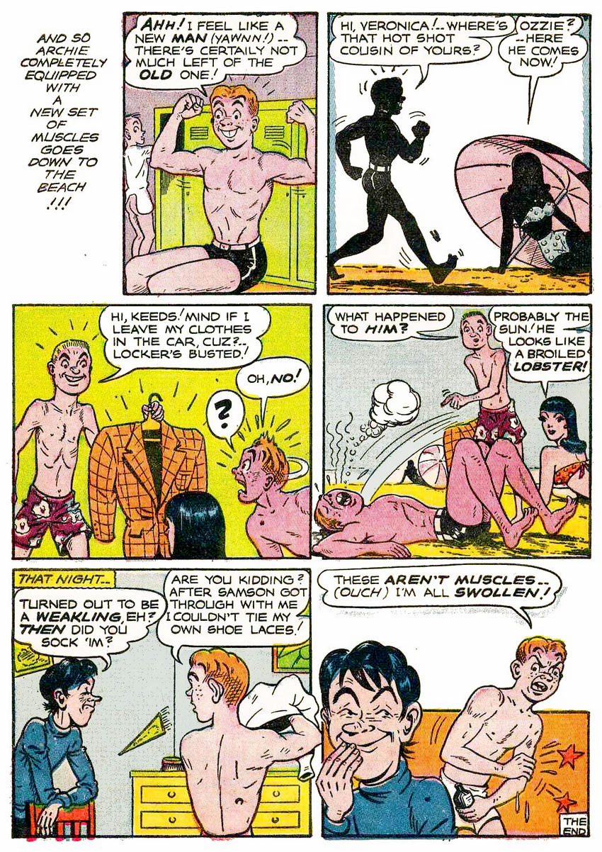 Naked archie comics