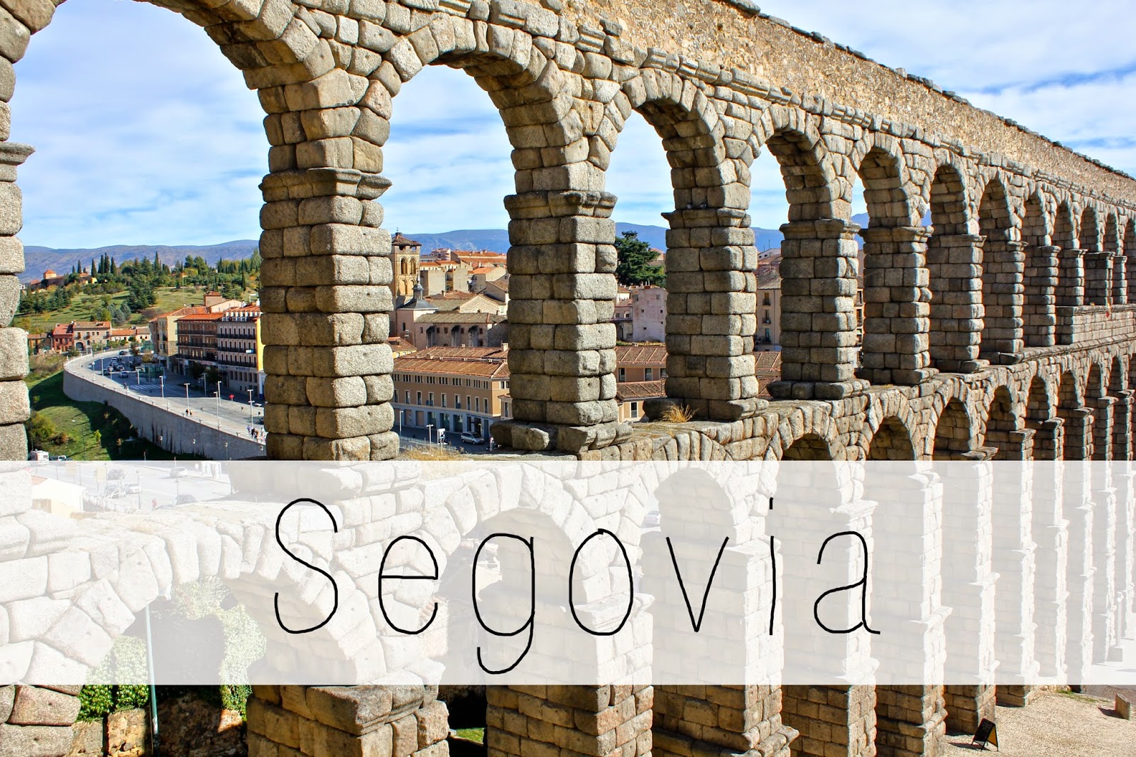 Segovia: 5 best day trips from Madrid - all less than 2 hours away from the city center! | adelanteblog.com