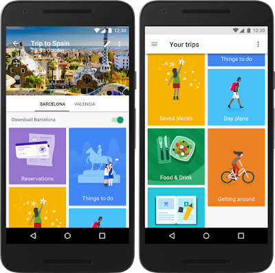 2016 Google Release Google Trips for iOS and Android