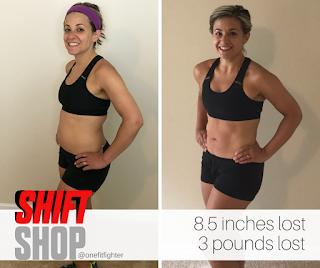 Shift Shop Female Results, Katy Ursta, One Fit FIghter Transformation, Beachbody Shift Shop Release, Shift Shop Launch Date, Chris Downing, Shift Shop Test Group