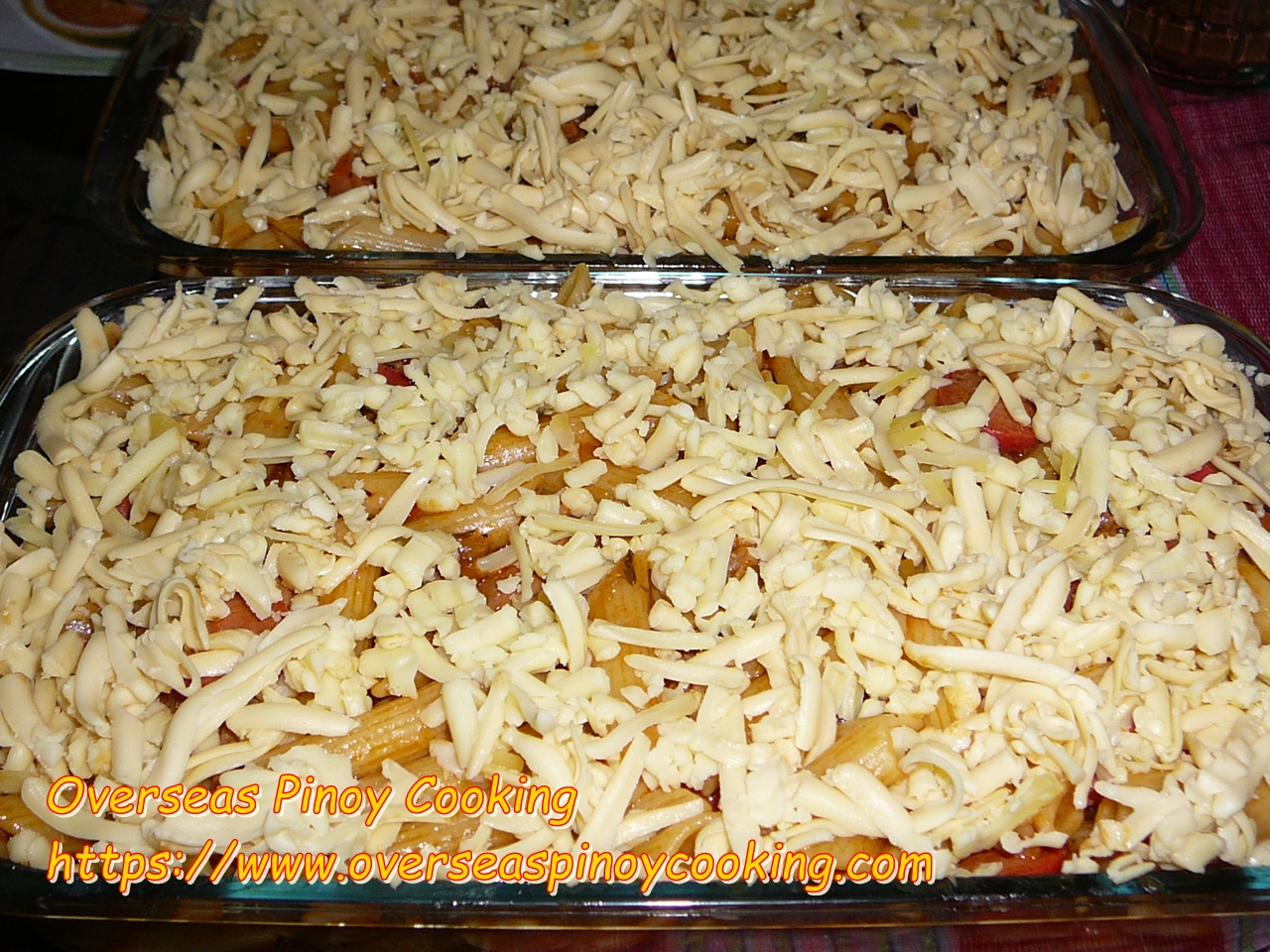 Pinoy Baked Penne Pasta