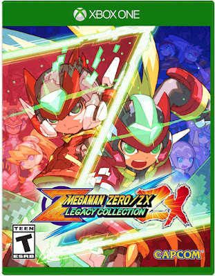 Mega Man Zero Zx Legacy Collection Game Cover Xbox One
