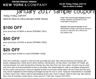 New York And Company Coupons