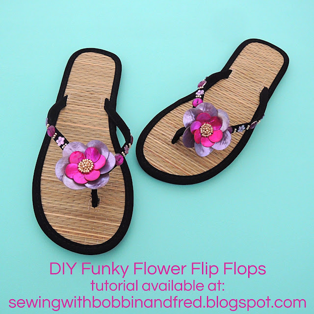 Flower Flip Flops