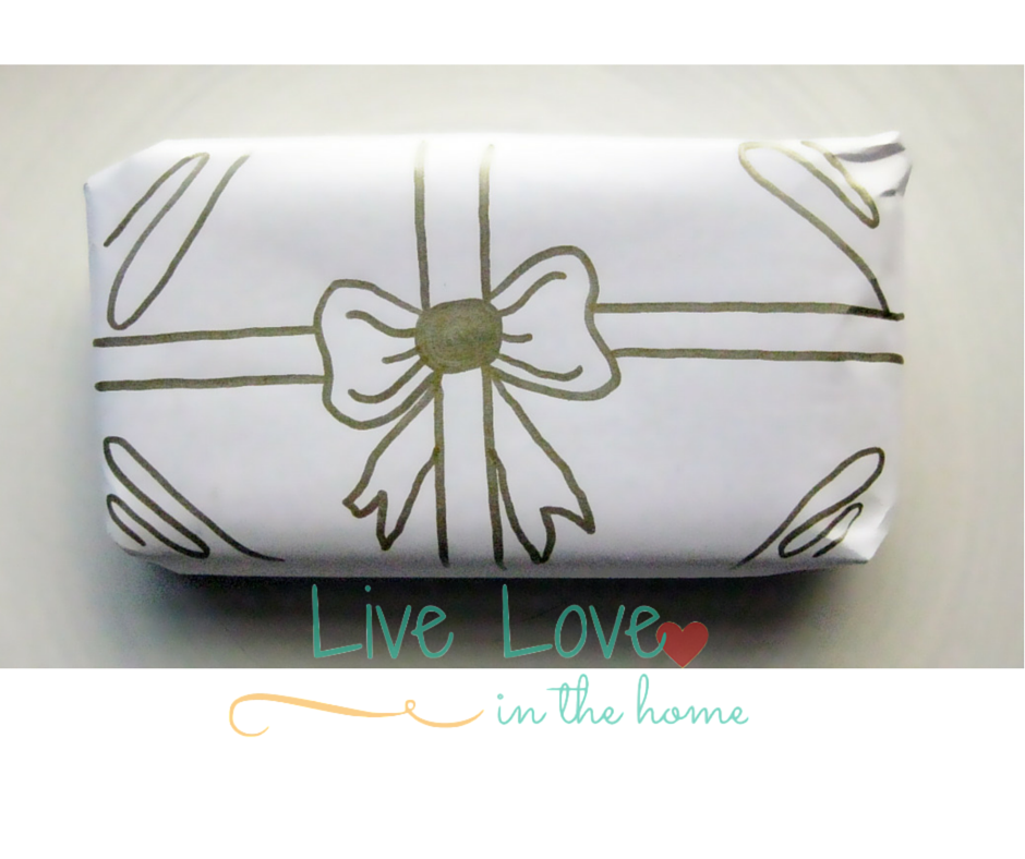 Cheap DIY Wrapping Paper Live Love in the Home