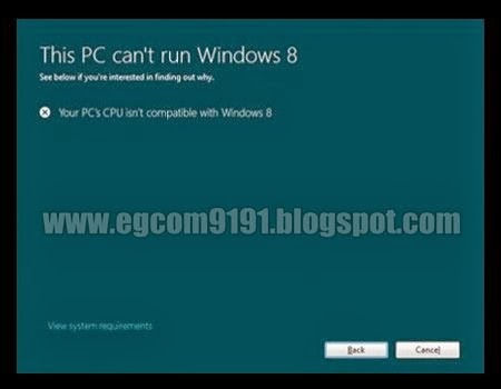 Pesan Error Windows-8