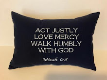 Micah 6:8 - Available in navy, red and brown