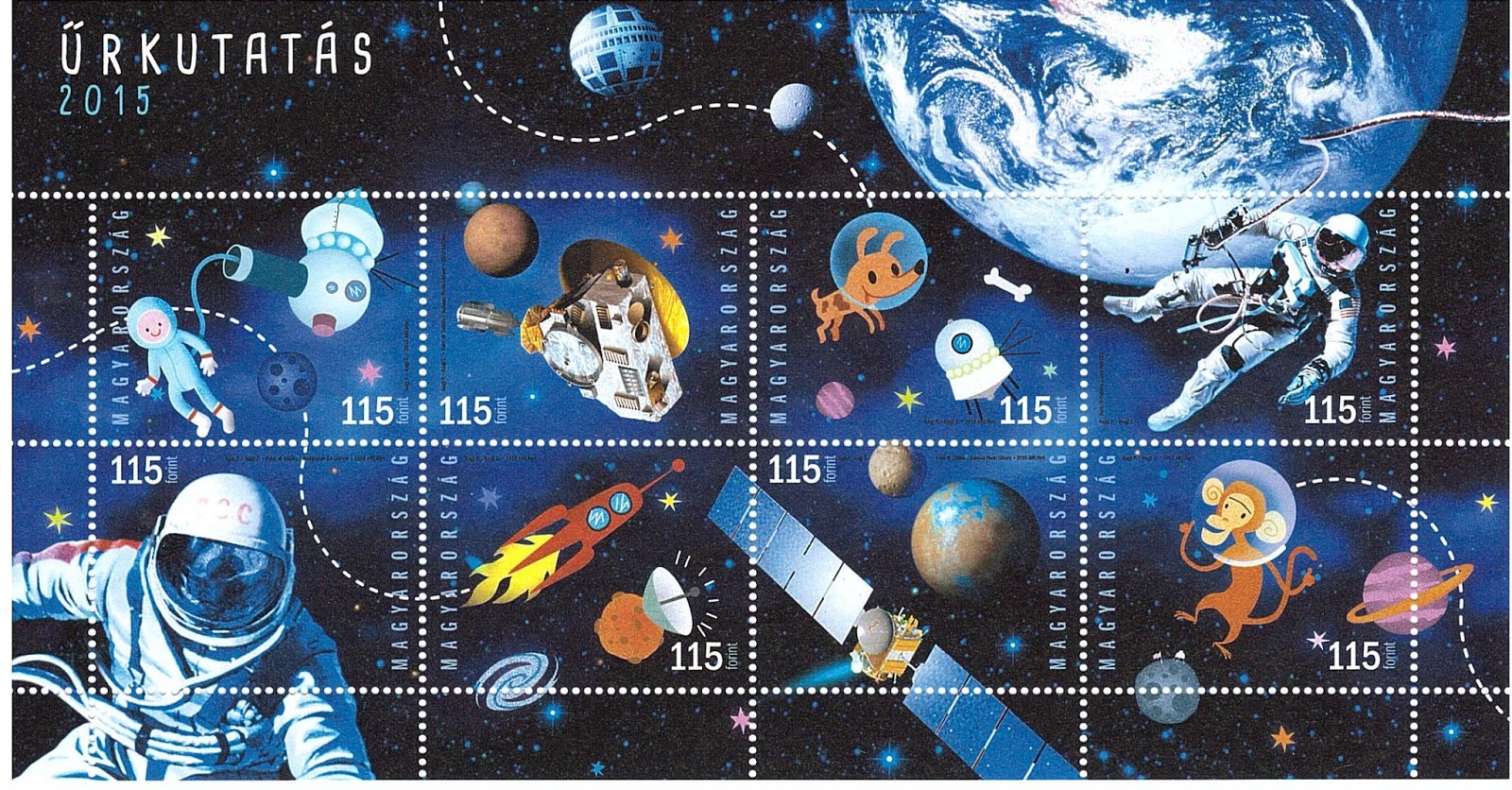 Philaquely Moi Glow in the Dark Stamp Under UV Stamps Update