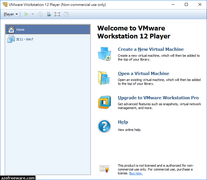 download vmware workstation player 16