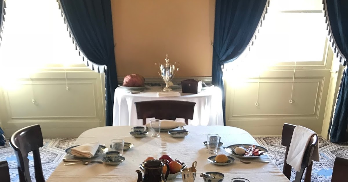 A Taste of History with Joyce White Early Breakfast Display at Riversdale