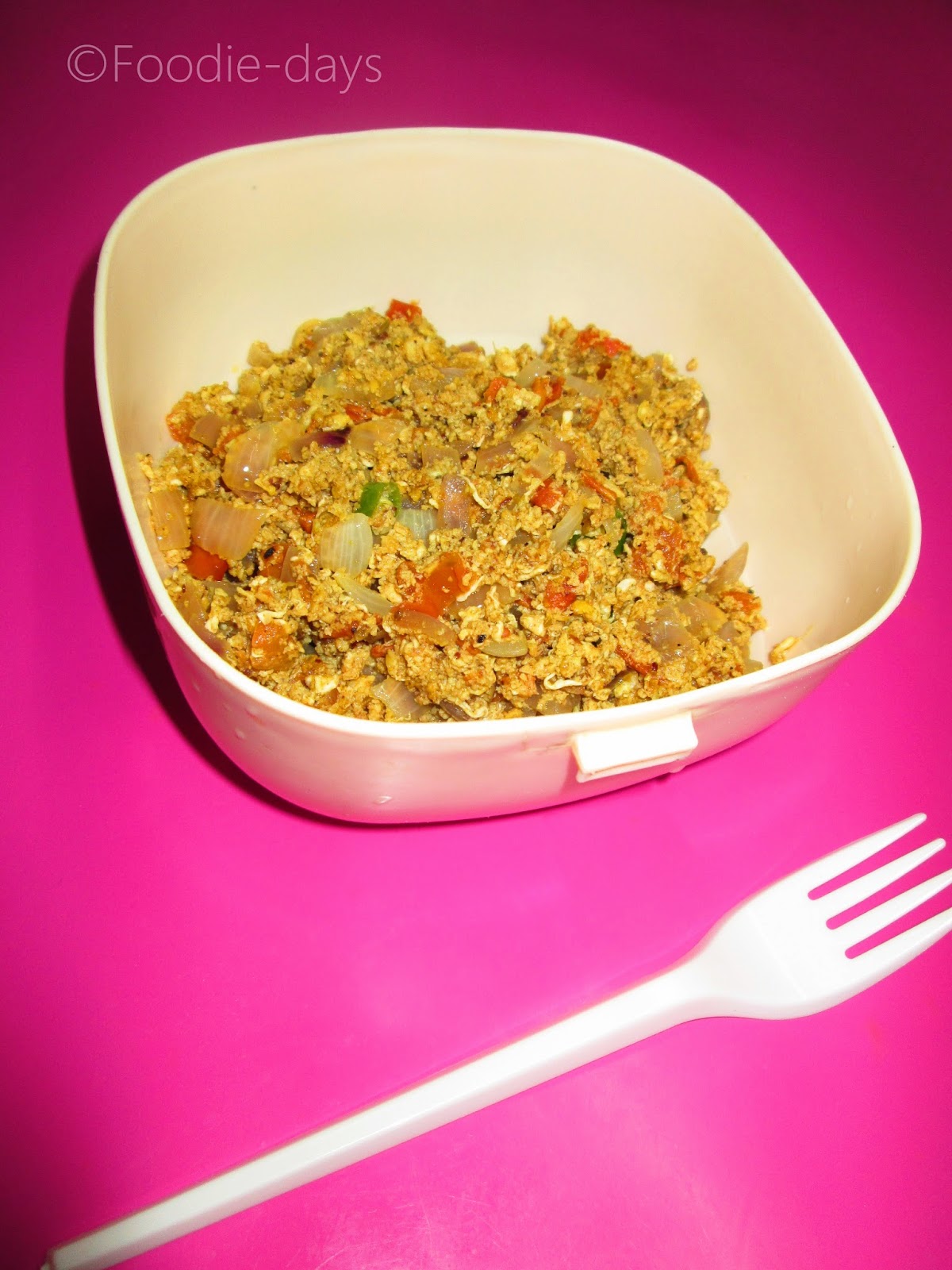 Scrambled Egg Masala