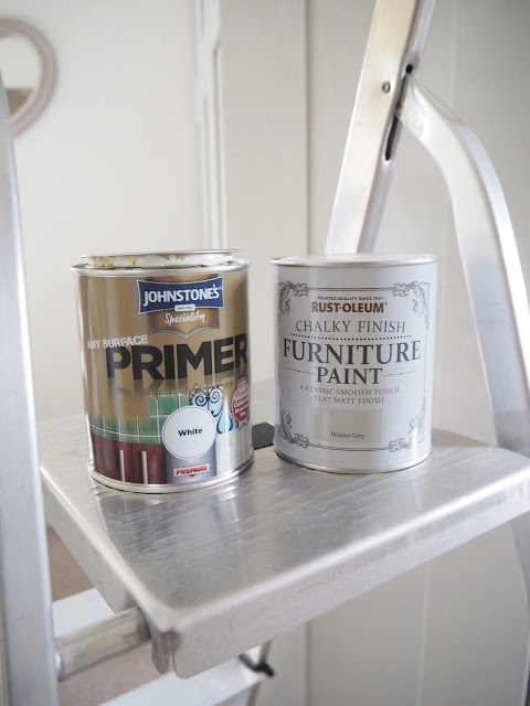 how to paint mdf laminate melamine wardrobes using rustoleum chalk paint and primer to create a traditional vintage style piece of furniture