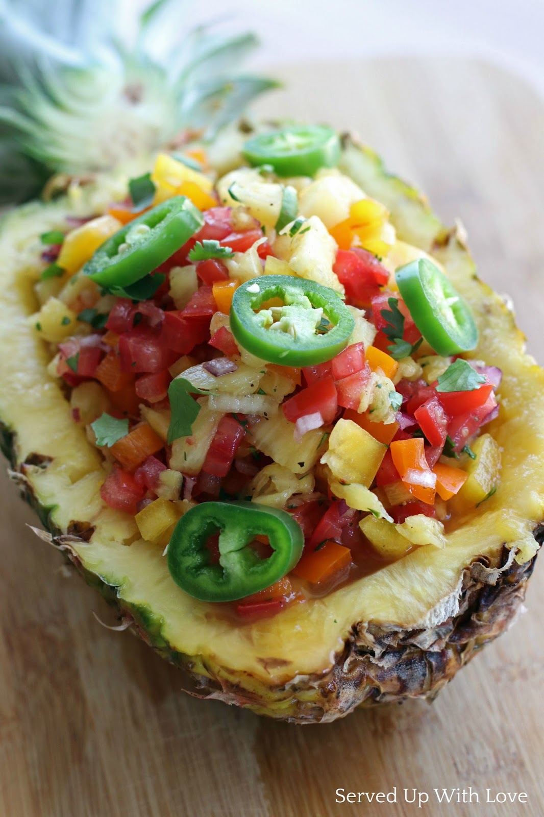 Served Up With Love Pineapple Salsa