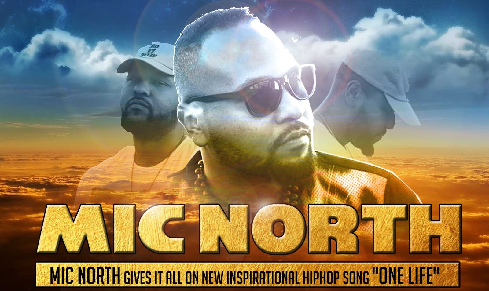 Mic North gives it all on new inspirational hiphop song "One Life" 1