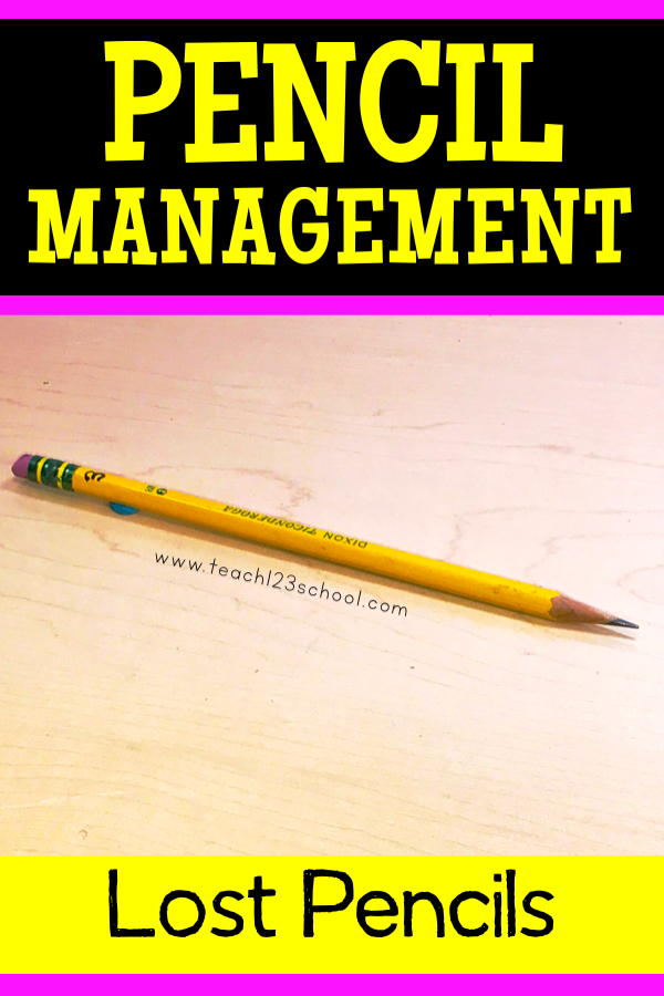 3 Tips to Solve Pencil Problems in the Classroom Teach123
