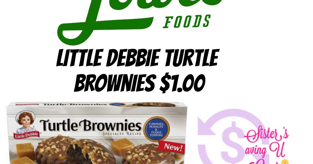 Little Debbie Turtle Brownies 1.00!!