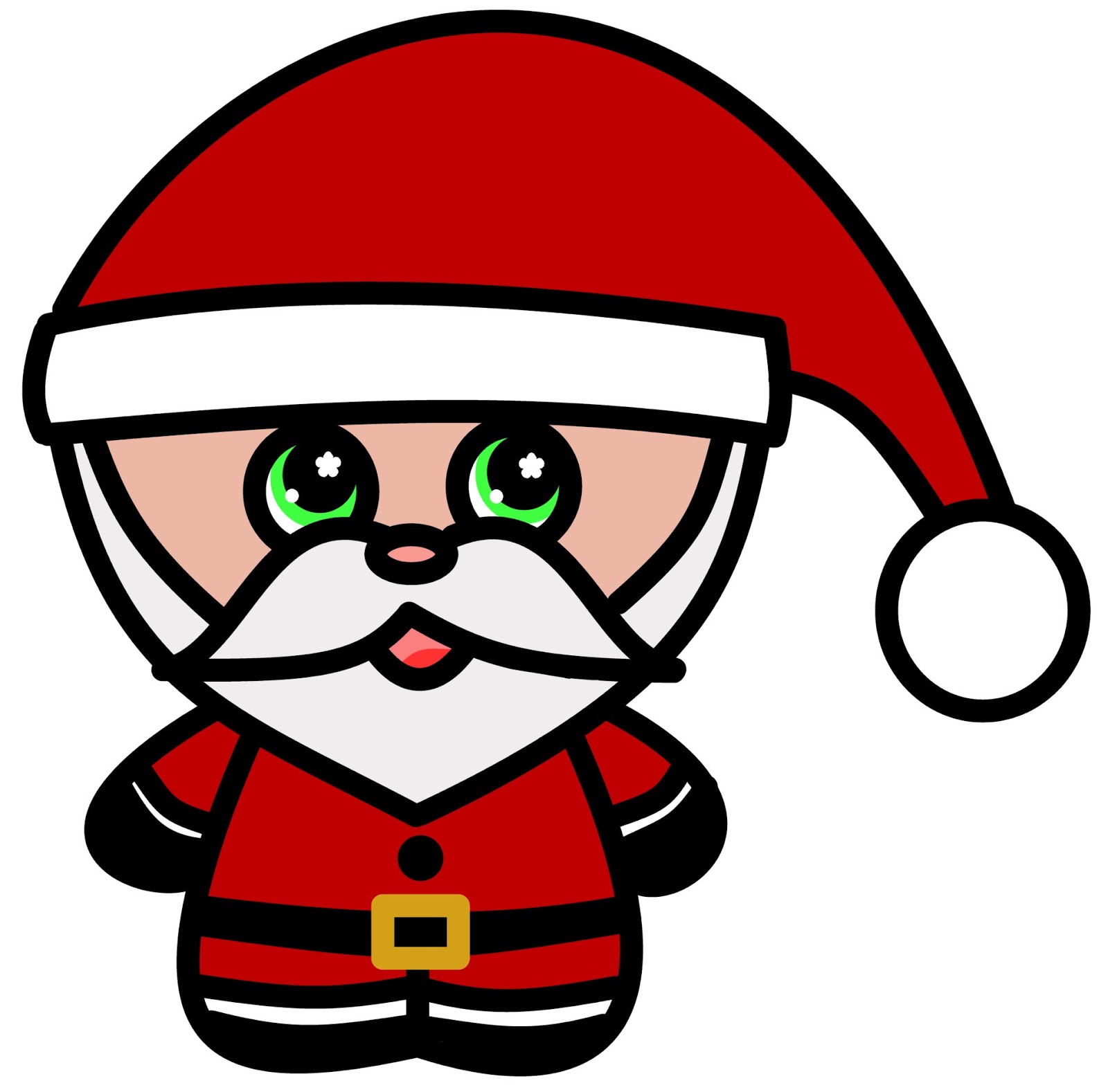 How to Draw Chibi Santa