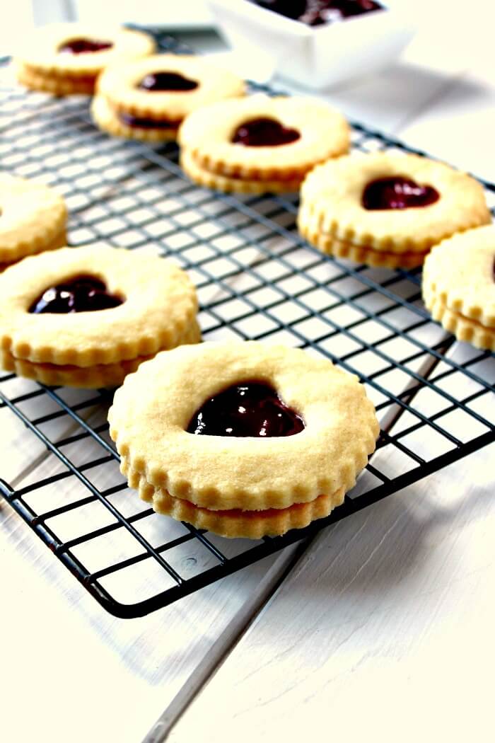 Jam Heart Biscuits for Valentine's Day A Cornish Food Blog Jam and