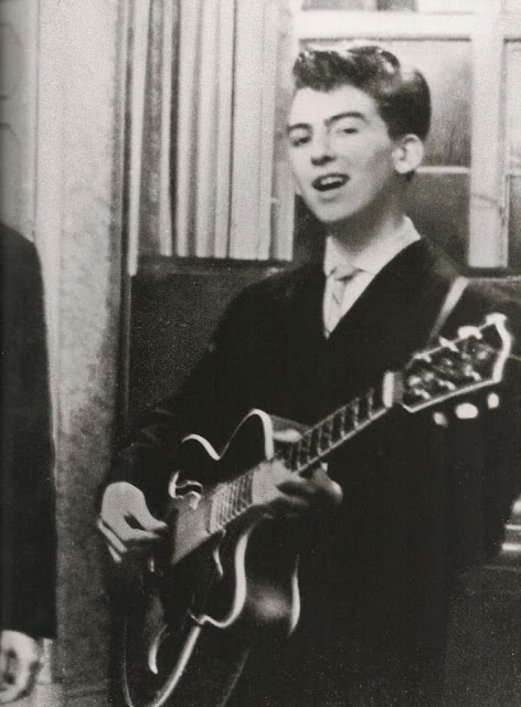 This is What George Harrison Looked Like  in 1958 