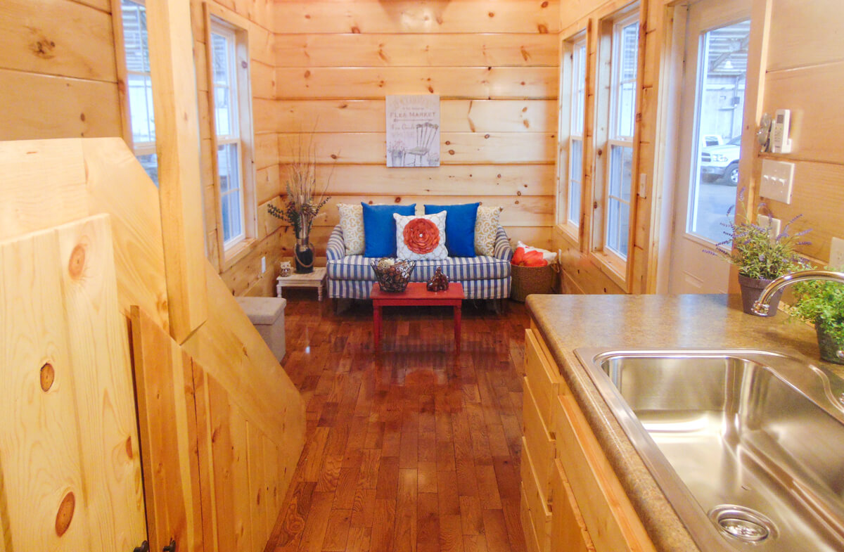 The French Quarter From Incredible Tiny Homes [ TINY HOUSE TOWN ]