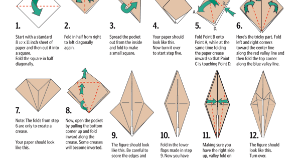 47 Free Download Info Gambar Cara Buat Origami Burung Psd Cdr 2019