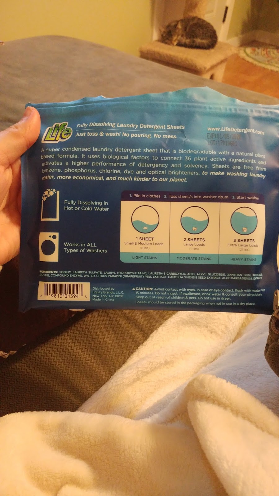 Life Laundry Detergent Sheets Review