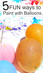 balloons painting balloon fun paint ways activities water summer pop canvas ballon craft toddler outdoor crafts squirt punch growingajeweledrose educational